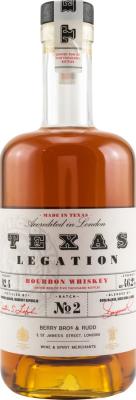 Texas Legation Bourbon Whisky BR Batch #2 46.2% 700ml