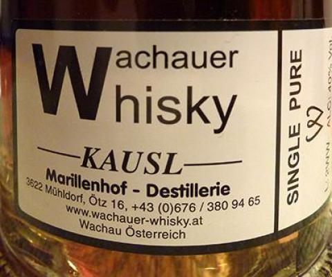 Wachauer Whisky Single Pur W 40% 500ml
