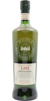 Glenfarclas 1993 SMWS 1.193 Gleeful and goluptious Refill Hogshead 53.4% 700ml