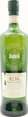 Tobermory 2005 SMWS 42.16 What it says on the tin Refill Ex-Bourbon Hogshead 59.6% 700ml