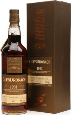 Glendronach 1993 Single Cask Batch 14 23yo Oloroso Sherry Butt #42 58.6% 700ml