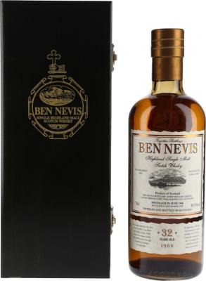 Ben Nevis 1966 Forgotten Bottlings Oak 50.5% 700ml