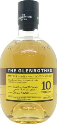 Glenrothes 10yo The Soleo Collection Sherry seasoned oak 40% 700ml