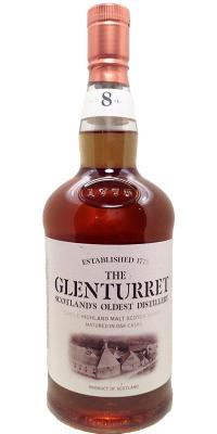 Glenturret 8yo Oak Casks 43% 750ml