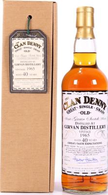 Girvan 1965 HH The Clan Denny 43.7% 700ml