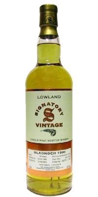 Bladnoch 1990 SV Vintage Collection Bourbon Barrels 961 + 63 43% 700ml