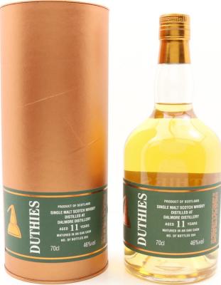 Dalmore 11yo CA Duthies Oak Cask 46% 700ml