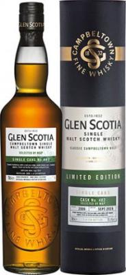 Glen Scotia 2006 Bourbon Cask #482 M&P Poland 52.1% 700ml