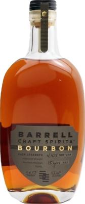 Barrell Bourbon 15yo Charred White Oak Barrels 53.26% 750ml