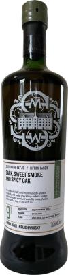 The English Whisky 2012 SMWS 137.19 Dark sweet smoke and spicy oak 2nd Fill Ex-Bourbon Barrel 65.9% 700ml