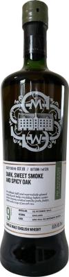 The English Whisky 2012 SMWS 137.19 Dark sweet smoke and spicy oak 2nd Fill Ex-Bourbon Barrel 65.9% 700ml
