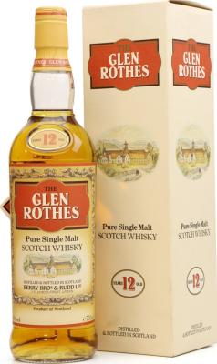 Glenrothes 12yo BR Pure Single Malt 43% 700ml