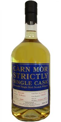 Dufftown 2009 MMcK Carn Mor Strictly Single Cask 1st Fill Bourbon Barrel #700218 50% 700ml