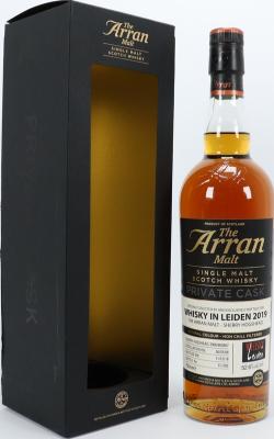 Arran 2006 Private Cask Sherry Hogshead 2006/800467 Whisky in Leiden 2019 52.6% 700ml