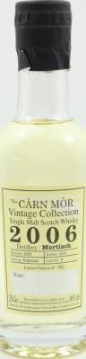 Mortlach 2006 MMcK Carn Mor Vintage Collection #9 46% 200ml