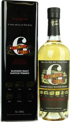 The Six Isles Blended Malt Scotch Whisky 43% 700ml