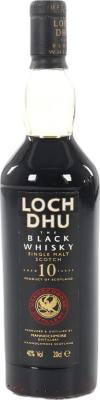 Loch Dhu 10yo Charred oak casks 40% 200ml