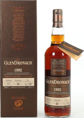Glendronach 1992 Cask Bottling PX Puncheon #8318 Whisky-Online.com 50.8% 700ml