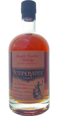 Temperance Trader Straight Bourbon Whisky Barrel Strength New American Oak Barrels Batch 010 56.58% 750ml