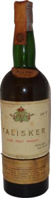 Talisker Pure Malt whisky TDA Importato da Grandi Marche Francesi 43% 750ml