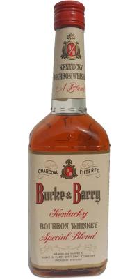 Burke & Barry Kentucky Bourbon Whisky Special Blend Carl Hertzberg Lubeck 43% 700ml