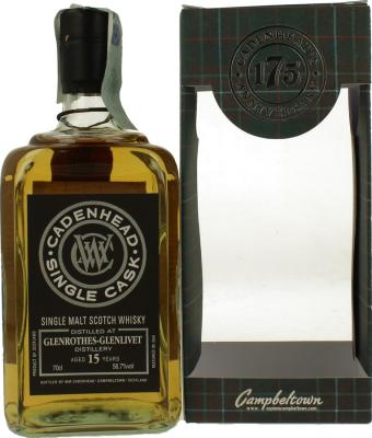 Glenrothes 2002 CA Single Cask Bourbon Hogshead 56.7% 700ml