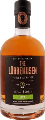 The Lubbehusen 3yo Rye 41.7% 700ml