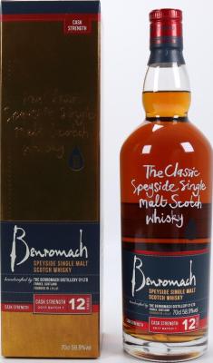 Benromach 12yo Cask Strength 2017 58.9% 700ml