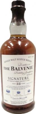 Balvenie Signature Batch #4 43% 750ml