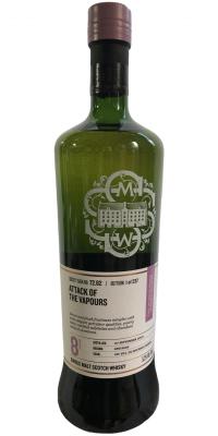 Miltonduff 2010 SMWS 72.82 Attack of the vapours First Fill Bourbon Barrel 57.2% 700ml