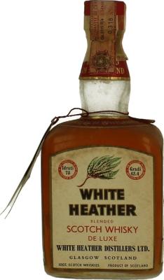 White Heather Blended Scotch Whisky 43.4% 750ml