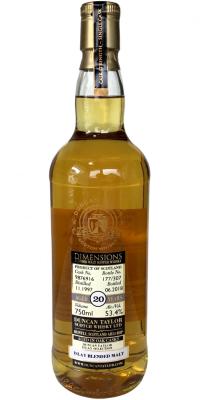 Islay Blended Malt 1997 DT Dimensions Oak Casks #9876916 53.4% 750ml