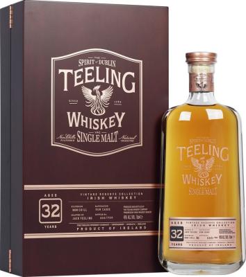 Teeling 32yo Vintage Reserve Collection Rum casks 46% 700ml