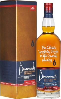 Benromach 2008 Cask Strength Batch 1 57.9% 700ml