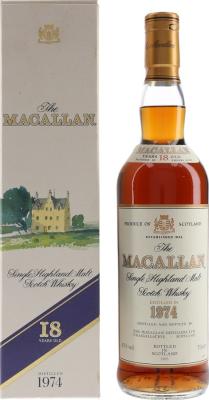 Macallan 1974 Sherry Wood Remy Deutschland GmbH 43% 700ml