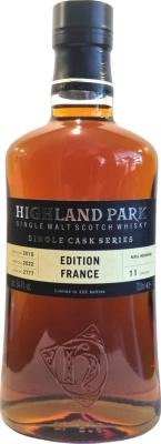 Highland Park 2010 Single Cask Series Edition France Refill Hogshead 64.4% 700ml