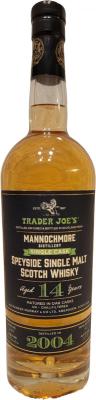Mannochmore 2004 AMC Trader Joe's Single Cask ex bourbon #4279 54.3% 750ml