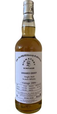 Unnamed Orkney 2006 SV The Un-Chillfiltered Collection Refill Sherry Butt DRU 17/A65 #5 46% 700ml