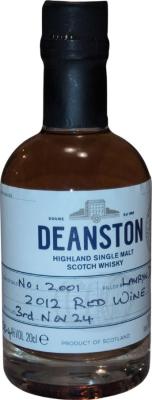 Deanston 2012 Hand Filled Distillery Exclusive 58.4% 200ml
