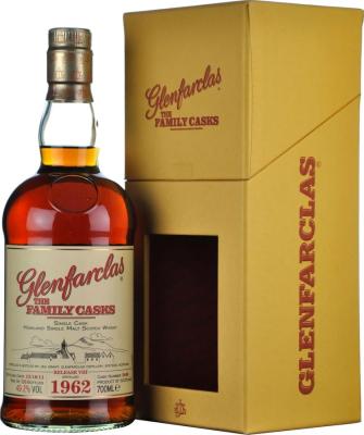 Glenfarclas 1962 The Family Casks Release Viii Sherry Hogshead #2648 49.2% 700ml