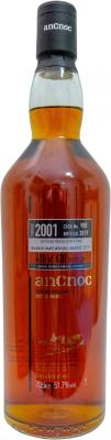 An Cnoc 2001 Single Cask Exclusive #988 Modern Malt Whisky Market 2019 51.7% 700ml