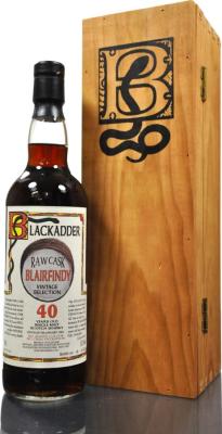 Blairfindy 1963 BA Raw Cask 40yo 52.3% 700ml