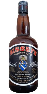 Bisset's Finest Old Scotch Whisky 40% 750ml