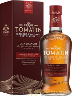 Tomatin Cask Strength Bourbon & Sherry 57.5% 700ml
