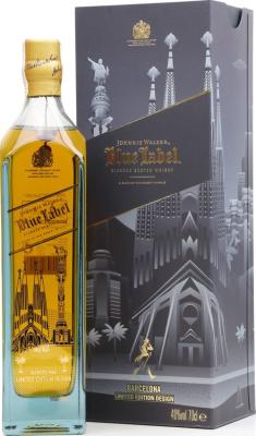 Johnnie Walker Blue Label Barcelona Limited Edition Design 40% 700ml