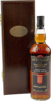 Macallan 1950 GM Refill Sherry Butt #1681 43% 700ml