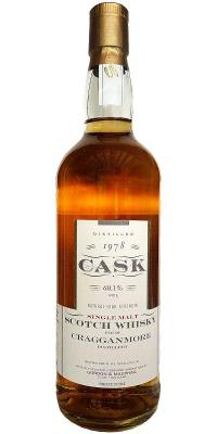 Cragganmore 1978 GM Cask Strength #4959 60.1% 700ml