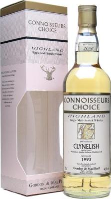 Clynelish 1993 GM Connoisseurs Choice Refill Sherry Hogsheads 43% 700ml