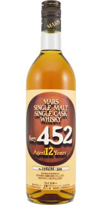 Mars 1986 Mars Single Cask Spanish Oak Sherry #452 Espoa 43% 720ml