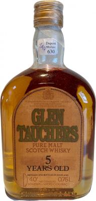 Glentauchers 5yo Pure Malt Scotch Whisky Importateurs Sovema France 40% 750ml